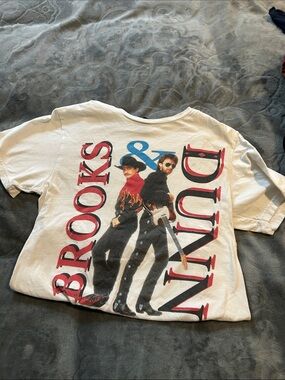 Kids Graphic Tee - White with Red & Blue Print